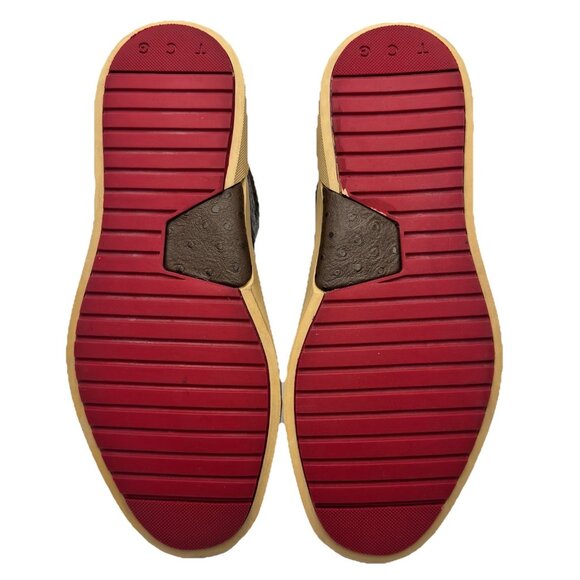 TCG Culver TCG-AW19-CUL-PLK Men’s Brown Leather Lifestyle Sneakers Shoes 10 - Picture 11 of 14